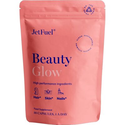 JetFuel Beauty Glow Vegan Filler-Free Supplements