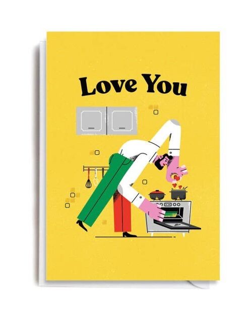 Love You Cook Card