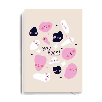 Greeting Card - HOLT106 YOU ROCK