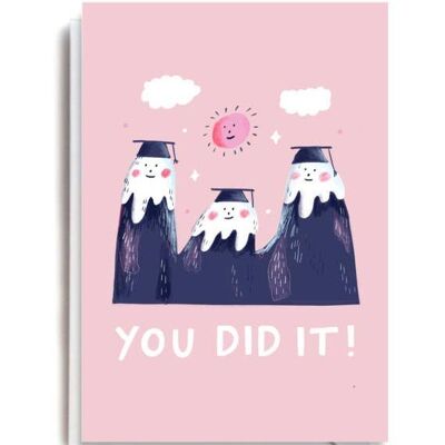 You Did It Card