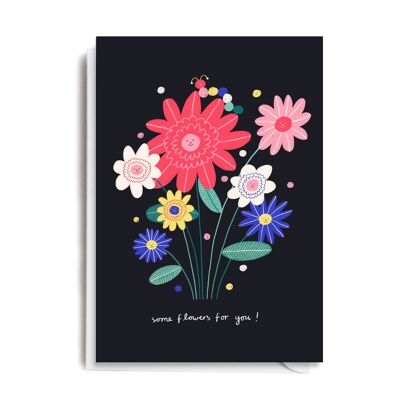 Greeting Card - HOLT118 FLOWERS FOR YOU