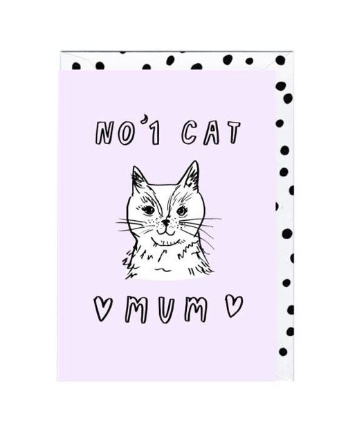 Cat Mum Card