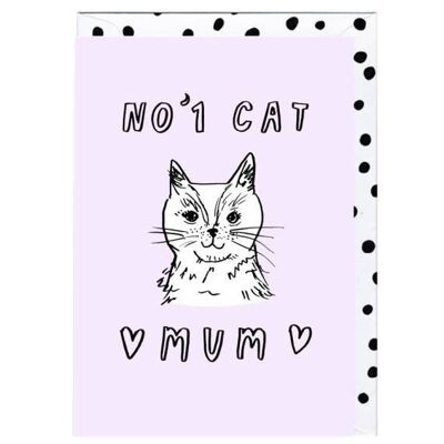 Cat Mum Card