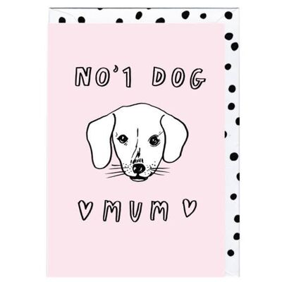 Dog Mum Sausage Card