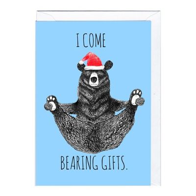 Greeting Card - JA2049 I COME BEARING GIFTS