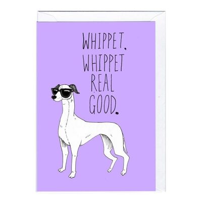 Greeting Card - JA2064 WHIPPET