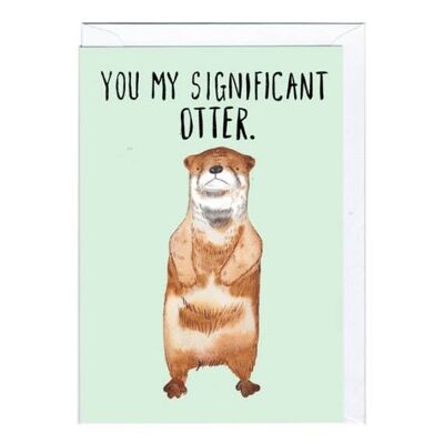 Significant Otter Card