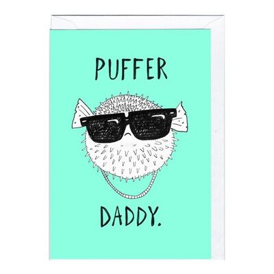 Greeting Card - JA2078 PUFFER DADDY