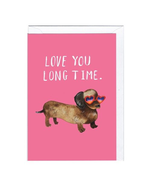 Greeting Card - JA2087 LONG TIME (VALENTINES)