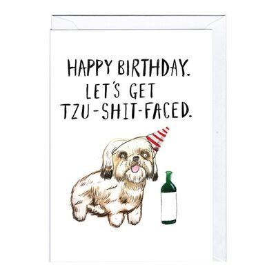 Greeting Card - JA2091 SHIH FACED