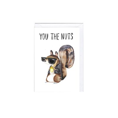 Greeting Card - JA2108 NUTS