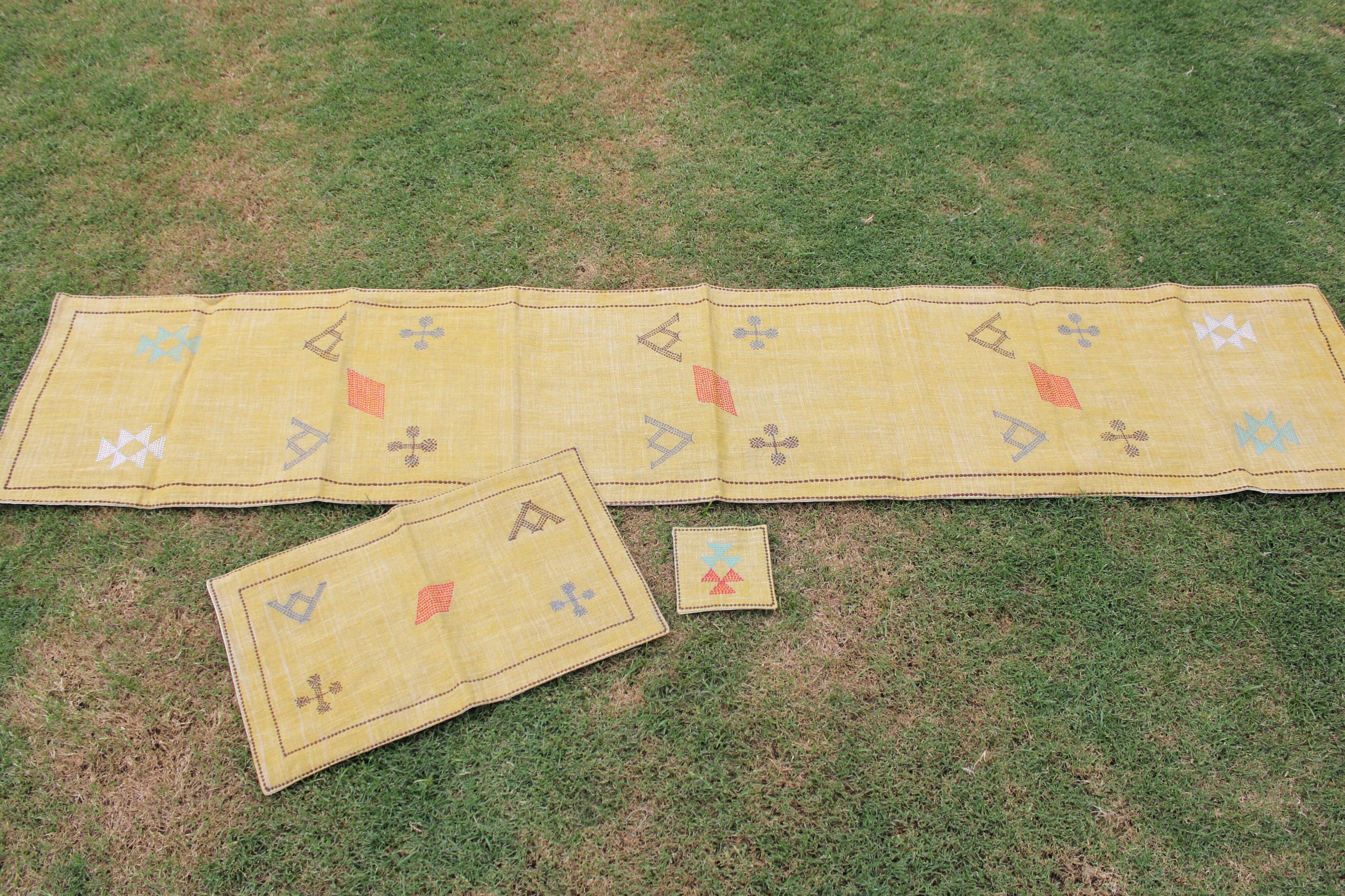 PREORDINE-runner da tavola in lino