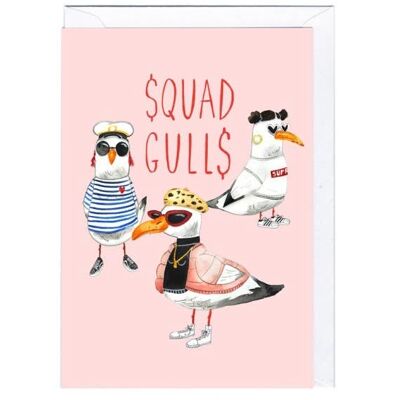 Squad Gulls Card