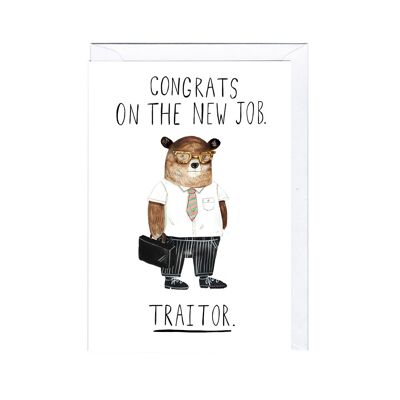 Greeting Card - JA2139 TRAITOR