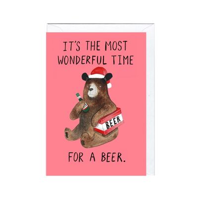 Greeting Card - JA2145 XMAS BEERS