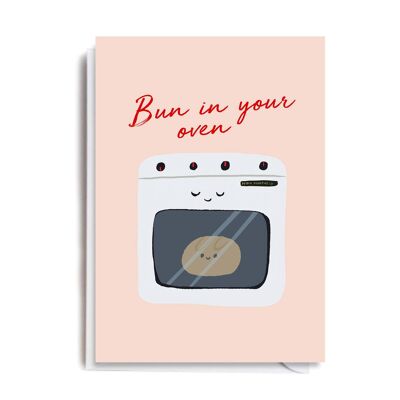 BUN IN YOUR OVEN Card