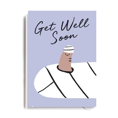 GET WELL THUMB Card