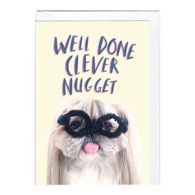 Greeting Card - JP2026 CLEVER NUGGET