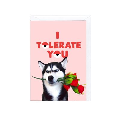 Greeting Card - JP2059 TOLERATE YOU ANUKO