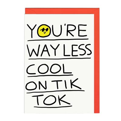 TIK TOK LINES Card