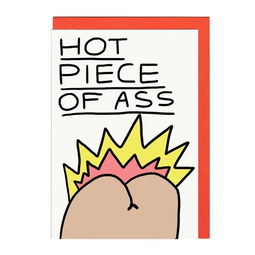 HOT PIECE OF ASS LINES Card