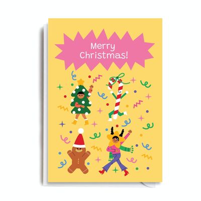 Greeting Card - LP101 MERRY CHRISTMAS