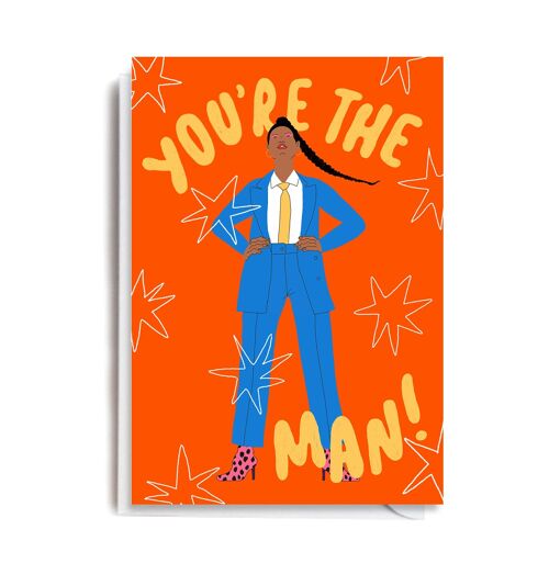 Greeting Card - LUCKY102 YOU'RE THE MAN