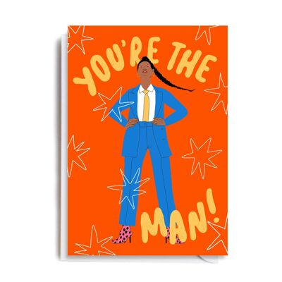 Greeting Card - LUCKY102 YOU'RE THE MAN