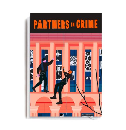 Greeting Card - LUCKY109 PARTNERS IN CRIME