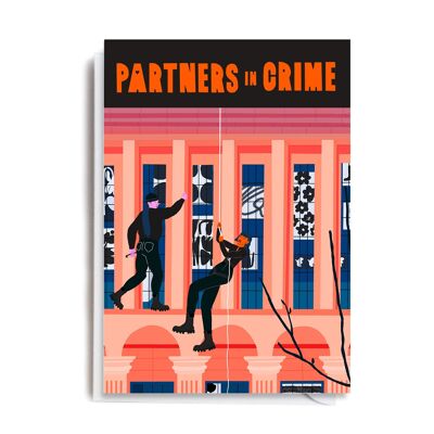 Greeting Card - LUCKY109 PARTNERS IN CRIME