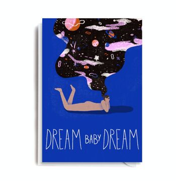 Carte de voeux - MAX113 DREAM BABY DREAM