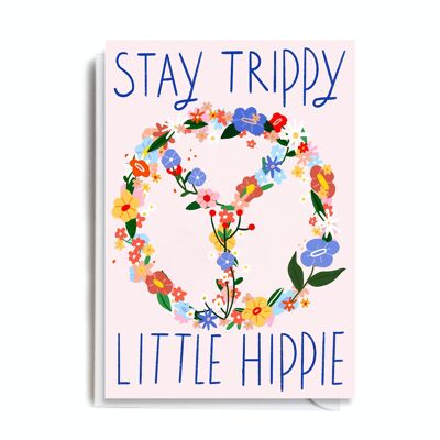Tarjeta de Felicitación - MAX115 TRIPPY HIPPIE