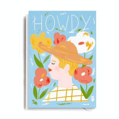 Greeting Card - MAX118 HOWDY