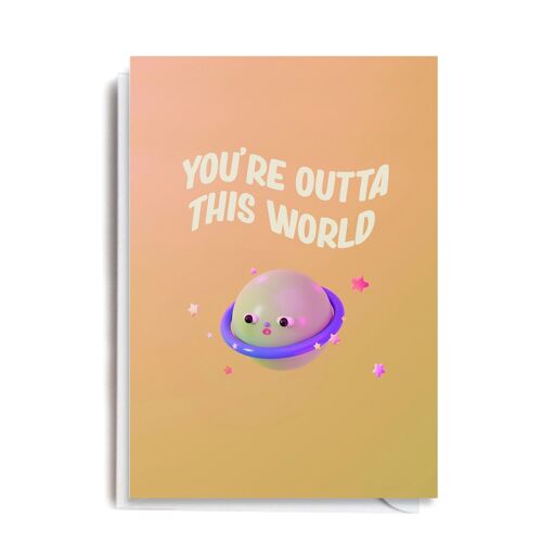 Greeting Card - MEL103 OUTTA THIS WORLD