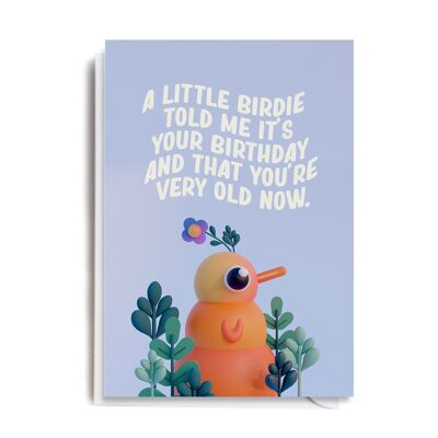 Greeting Card - MEL112 BIRDIE BIRTHDAY