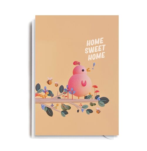 Greeting Card - MEL114 HOME SWEET HOME