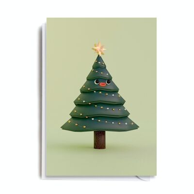 Greeting Card - MEL117 CHRISTMAS TREE
