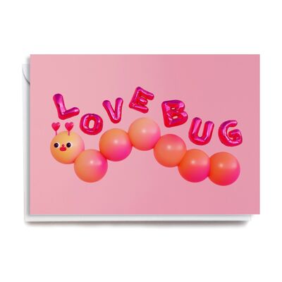 Tarjeta de Felicitación - MEL123 LOVE BUG