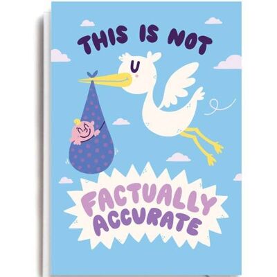 Not Accurate Baby Card