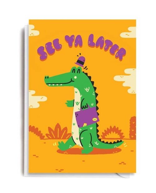 Later Alligator Card