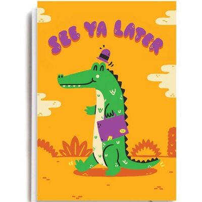 Later Alligator Card