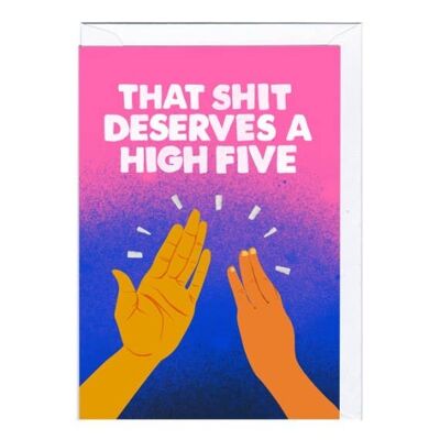 High-Five-Karte