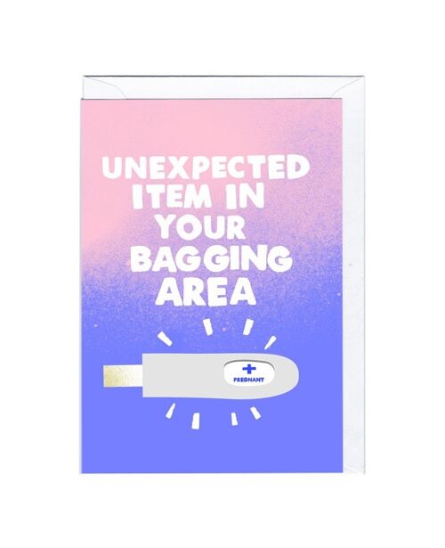 Greeting Card - MJ2037 UNEXPECTED ITEM