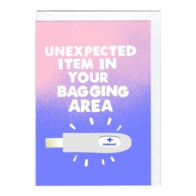 Greeting Card - MJ2037 UNEXPECTED ITEM