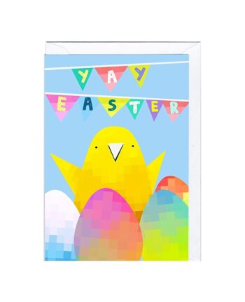 Carte de voeux - PA2021 YAY EASTER