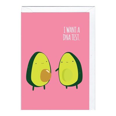 Greeting Card - SS2001 DNA TEST