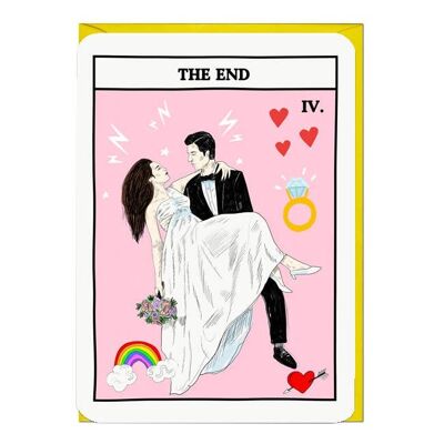 THE END TAROT Card