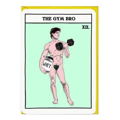 Carta del TAROT DEL GYM BRO