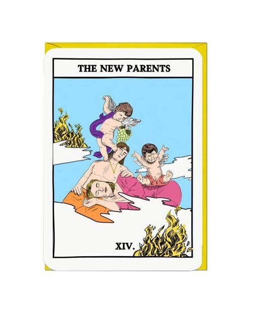 NEW PARENTS TAROT Card