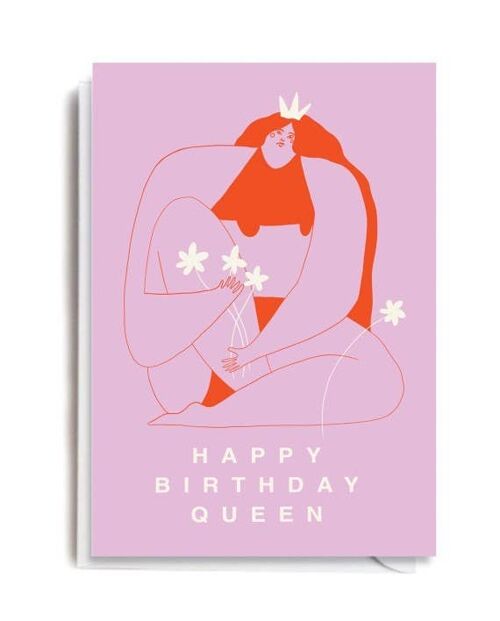 Birthday Queen Card